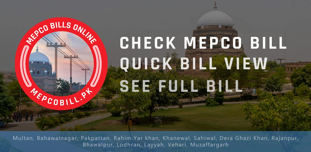 mepco duplicate bill